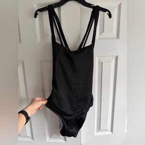 Black Strappy Women's Bathing suit